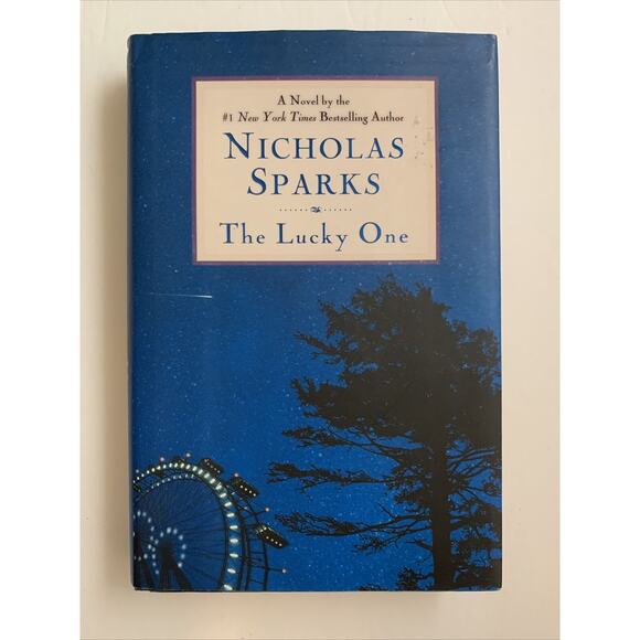The Lucky One by Nicholas Sparks Hardcover W/ Dust Jacket 2008 - Picture 1 of 7